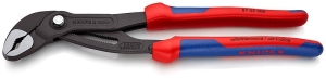 Knipex Plumbing pliers with adjustment button with insulation 300 mm, 2 3/4 ", 70 mm /Cobra/