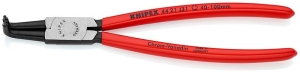 Knipex Insulated pliers curved 215 mm, 40-100 mm /44 21 J31/