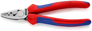 Knipex Клещи кербовъчни за кабелни накрайници 180 мм /97 72 180/