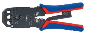 Knipex Клещи кербовъчни за телефонни и компютърни конектори 200 мм, 6-12 мм /97 51 12 SB/