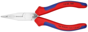 Knipex Pliers combined for electrical installation with insulation 160 mm, 1.6 mm, 2.5 mm2 /13 05 160/