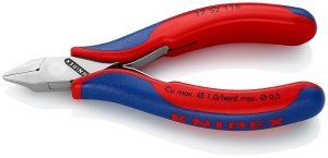 Knipex Клещи резачки за електроника странични, с изолация 115 мм, 0.3-1.0 мм /77 52 115/