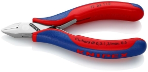 Knipex Клещи резачки за електроника странични, с изолация 115 мм, 0.3-1.3 мм /77 32 115/