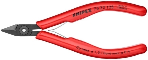 Knipex Клещи резачки за електроника странични, с изолация 125 мм, 1.3 мм /75 22 125/