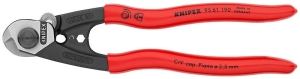 Knipex Клещи резачки за стоманено въже 190 мм, 5 мм /95 61 190/