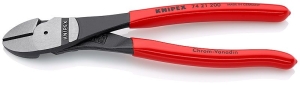 Knipex Cutting pliers side curved, insulated 200 mm, 4.2 mm /74 21 200/