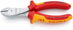 Knipex Клещи резачки странични усилени, с изолация 160 мм, 4,8 мм /X-Cut/