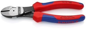 Knipex Клещи резачки странични усилени, с изолация 180 мм, 3.8 мм /74 12 180/