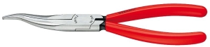Knipex Клещи телефонни островърхи извити, с изолация 200 мм /38 31 200/