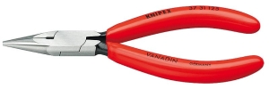 Knipex Клещи телефонни островърхи прави, с изолация 125 мм /37 31 125/