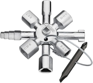 Knipex DIN rail switchboard wrench
