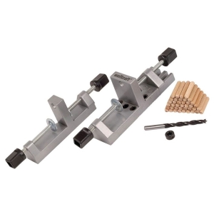 Wolfcraft 3750000 Dowel hole template kit with accessories