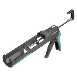 Wolfcraft 4354000 Gun for silicone, adhesives and sealants for metal cartridge 0.31 l /MG 400 Ergo/