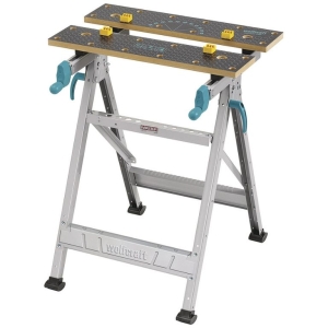 Wolfcraft 6177000 Table multifunctional with clamps 300-450x645x800 mm, 180 kg /Master 200/