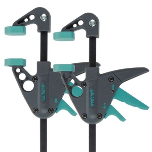 Wolfcraft 3455100 Carpenter's vise with plastic jaws automatic 2 pcs. 40x110 mm /EHZ /