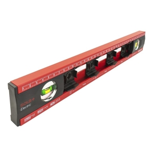 Aluminum level for electricians 410 mm, 0.5 mm/m /Electric/