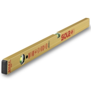 Level aluminum with magnet 1200 mm, 0.5 mm/m /AZM 3 120/