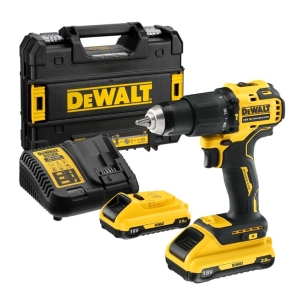 DeWALT DCD709D2T cordless impact drill 18 V, 2 Ah, 65 Nm, 1.5-13 mm