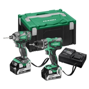 HiKOKI KC18DBDL cordless tools set DS18DBSL, WH18DBDL2, 18 V, 5 Ah