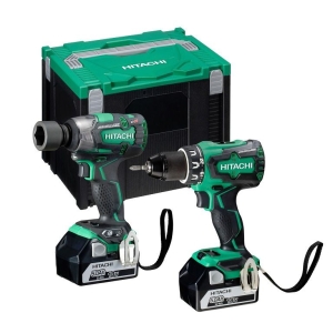 Set HiKOKI KC18DPL cordless tools DS18DBSL, WR18DBDL2, 18 V, 5 Ah