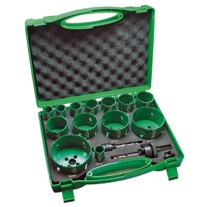 Drill bit for metal bimetallic set 19-82 mm, 16 pcs.