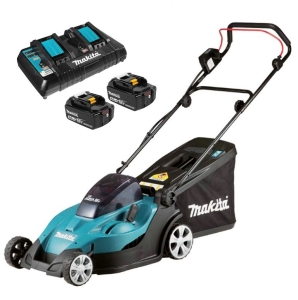 Mower Makita DLM382PM2 battery wheel 36 V, 4 Ah, 320 mm