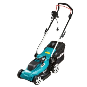 Makita ELM3320 electric wheel mower with basket 1.2 kW, 330 mm