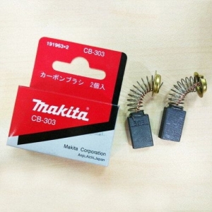 Brush Makita CB-303 /191963-2/ graphite kit, 2107F, LS0714FL, SP6000, 4101RH, 5703R, 4101, 5704R, 9227, 9404, GA5021, JR3070, JR3060, UT2204