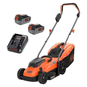 Black &amp; Decker lawn mower BCMW33184L2 battery wheeled 36 V, 4 Ah, 330 mm