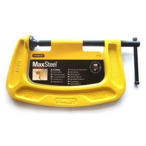 Stanley carpentry clamp with metal jaws screw 89x150 mm G-shaped