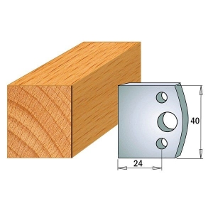 Profile knife for milling head CMT 192 40x4 mm set of 2 pcs