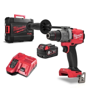 Screwdriver Milwaukee M18 ONEDD2-502X cordless brushless 18 V, 5 Ah, 135 Nm, 1.5-13 mm