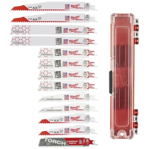 Milwaukee Sawzall blade for saber saw set 49222231 13 pcs. 