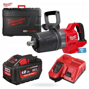 Milwaukee M18 ONEFHIWF1DS-121C cordless impact wrench brushless, 18 V, 12 Ah, 2711 Nm, 1"