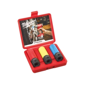 Set of inserts Milwaukee Shockwave impact 17mm, 19mm, 21mm