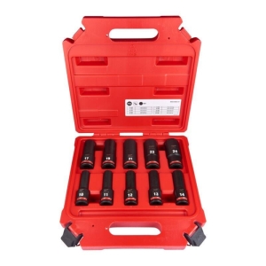 Milwaukee Shockwave Impact Inserts Set 10 pcs, 10-24mm x 1/2"