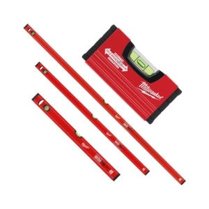 Level set Milwaukee 4932478898 10 cm/60 cm/120 cm/180 cm, 4 pcs.