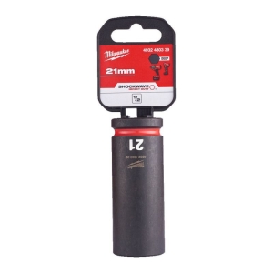 Impact insert Milwaukee ShockWave 4932480302 extended, 21 mm. x 1/2"