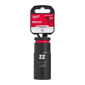 Impact insert Milwaukee ShockWave 4932480302 extended, 22 mm. x 1/2"
