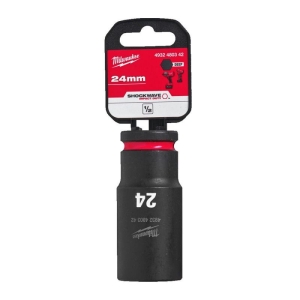 Impact insert Milwaukee ShockWave 4932480302 extended, 24 mm. x 1/2"