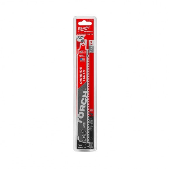 Milwaukee Torch Carbide 48005202 Reciprocating Saw Blade for Metal ...